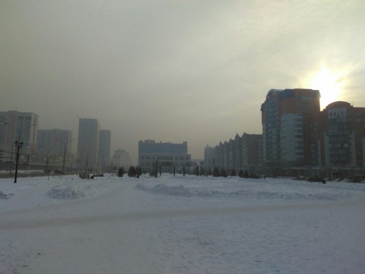 В Новокузнецке объявлен режим неблагоприятных метеорологических условий