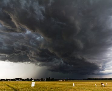 В Новокузнецке объявлено штормовое предупреждение