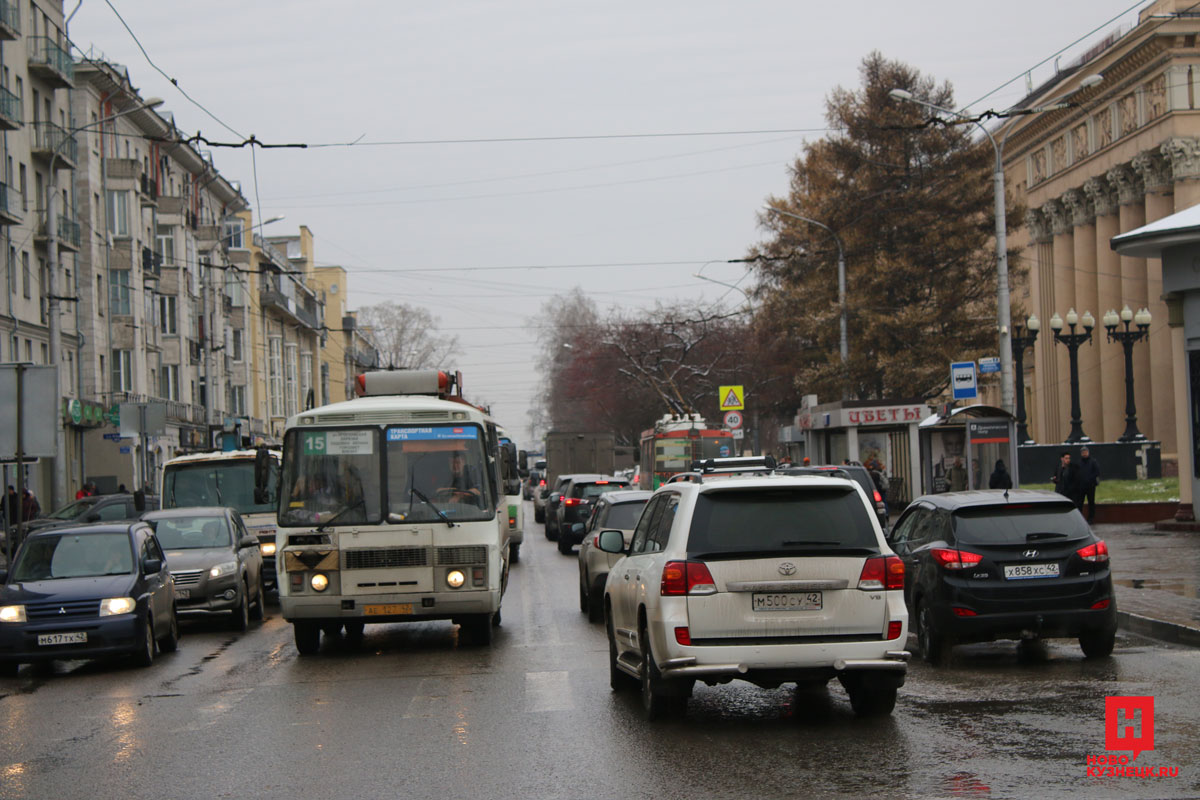 Пробки новокузнецк сейчас